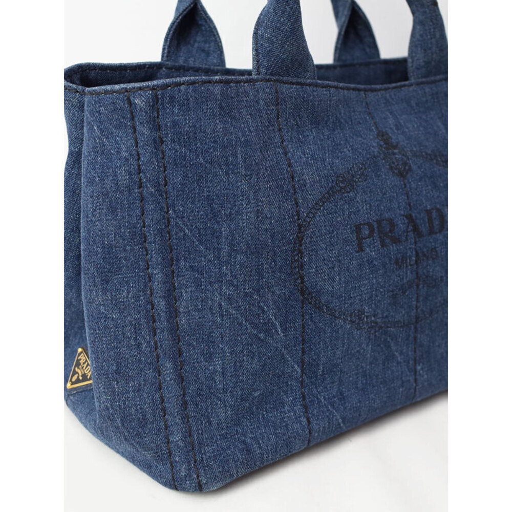 Prada Canapa 2way Tote Shoulder Bag Black - Picture 7 of 9